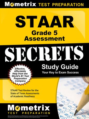 cover image of STAAR Grade 5 Assessment Secrets Study Guide